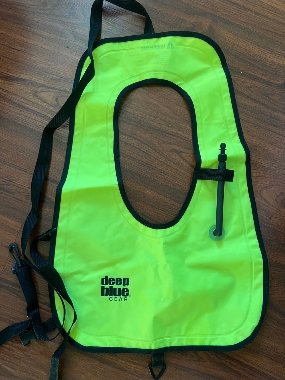 Deep BlueGear   High-Visibility Neon Green Snorkel Vest